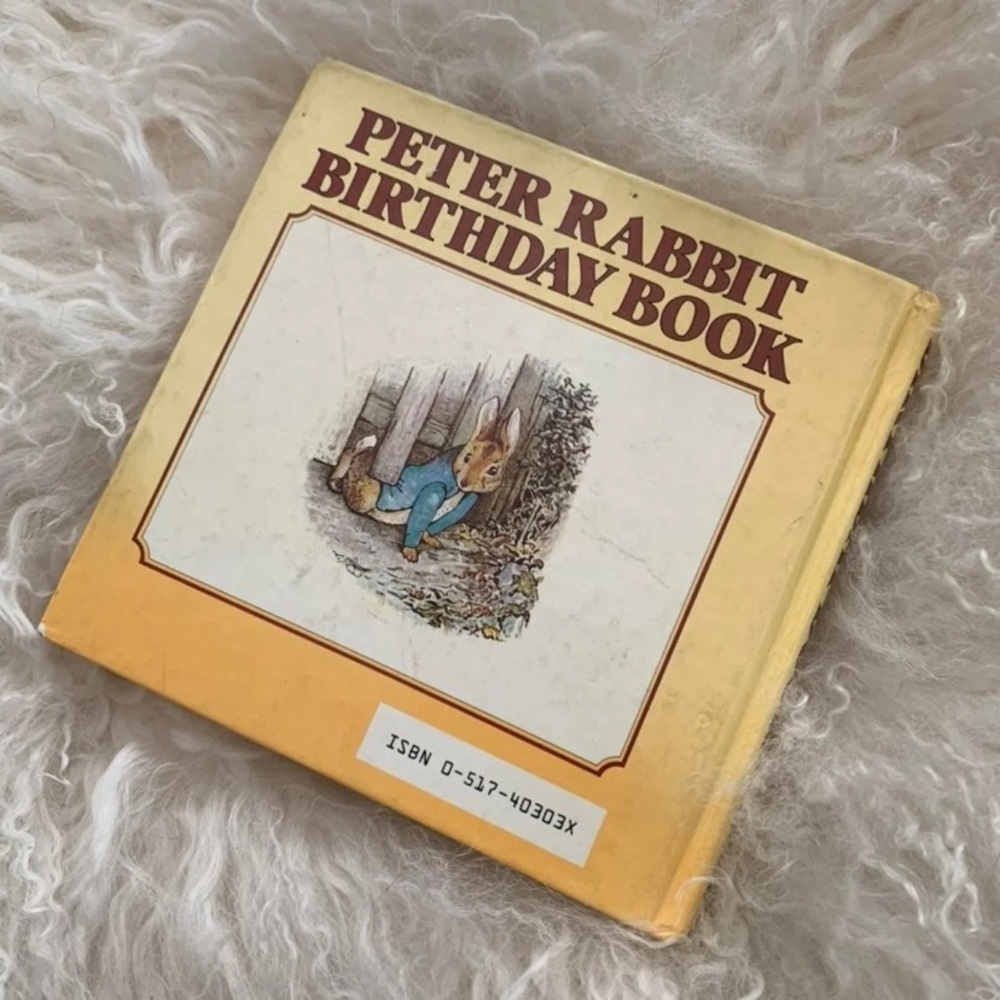 1980’s Peter Rabbit Birthday Book - Picture 2 of 7